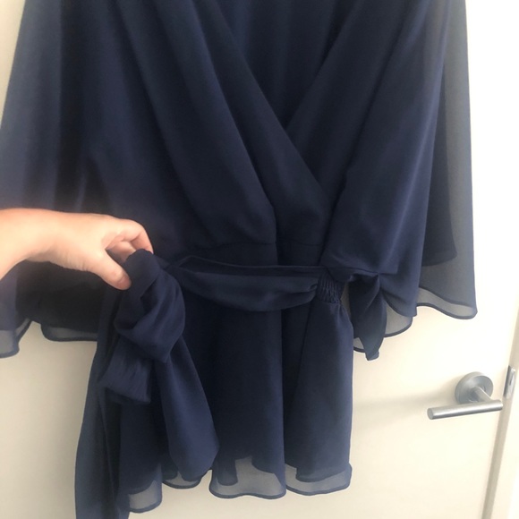 City Chic wrap top size L - Picture 7 of 11